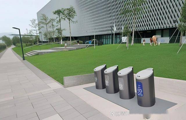 避免了垃圾桶对城市景观的破坏AG真人平台智能升降垃圾桶(图6)